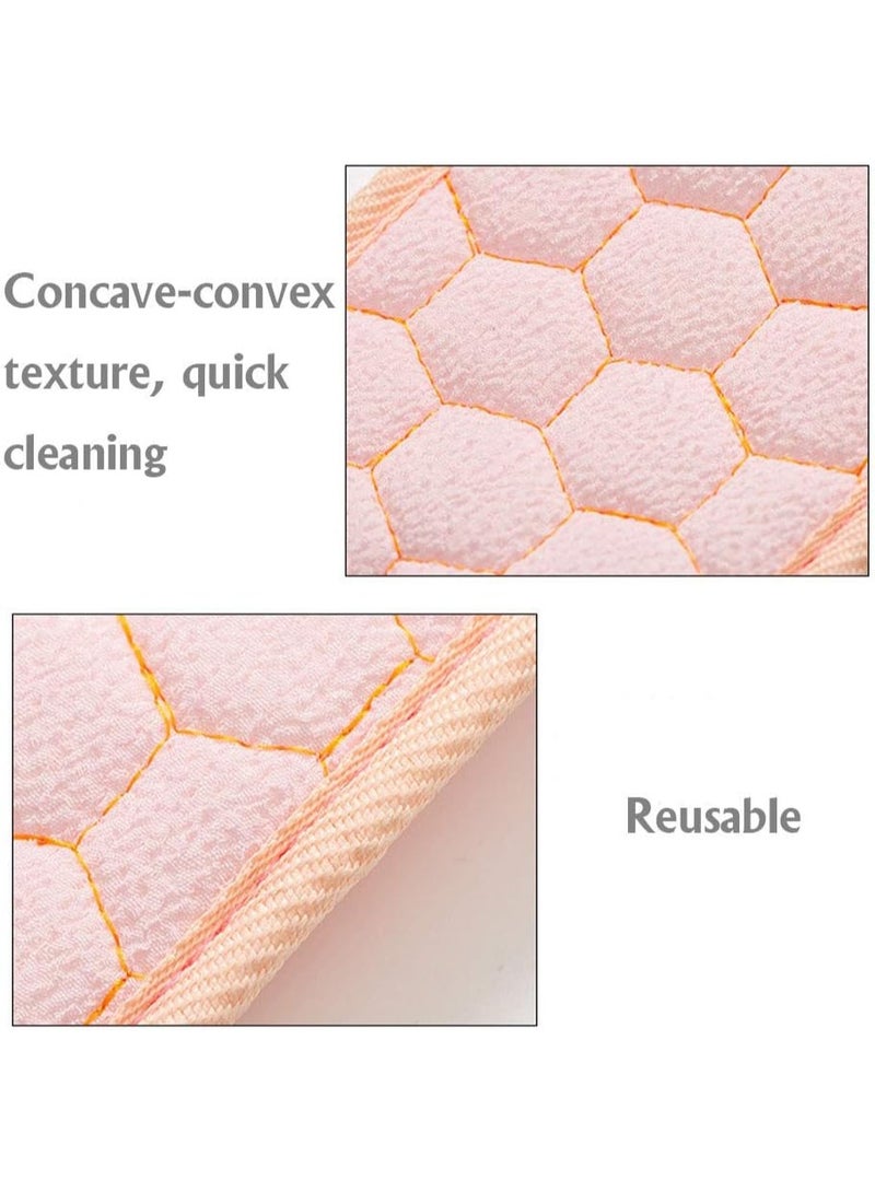 Exfoliating Body Scrub Tools 3pcs – Bath Loofah, Sponge, Back Scrubber & Gloves – Perfect for Shower, Bath, Spa & Skin Care Routine - Image 4